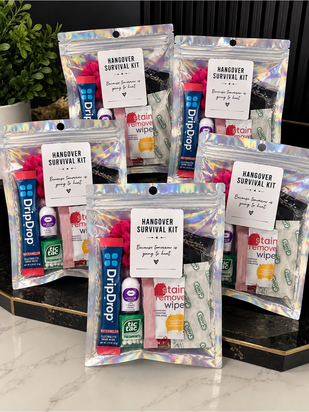 Hangover Survival Kit | Girls Trip & Bachelorette Party Favor